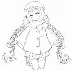 画人物女孩